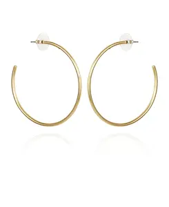 Открытые серьги-кольца Vince Camuto, gold-tone