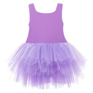 Однотонное платье-пачка Purple Iris Mimi Tutu, фиолетовый