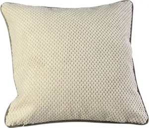Подушка GÖZZE SVEN кремовая WDH 40x8x40 см бежевая декоративная подушка Gözze