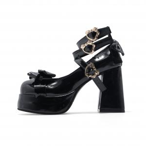 Туфли Мэри Джейн 8 см женские Be good, Black