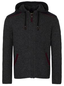 Вязаный жакет SPIETH & WENSKY FCB - Erben, темно-серый