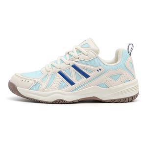 T628 Женские бадминтонные кроссовки с защитой от истирания дышащие поддерживающие легкие увеличивающие рост низкие Морская соль белый Дышащая версия