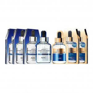 A.H.C Маска для лица AHC Hyaluronic Acid успокаивающая, подтягивающая, увлажняющая, восстанавливающая Gold Model для любого типа кожи 10 штук/упаковка