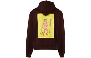 Свитшот El Diablito MARNI, черно-коричневый