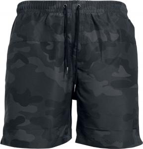Шорты для плавания Urban Classics Camo Swim Shorts, темный камо