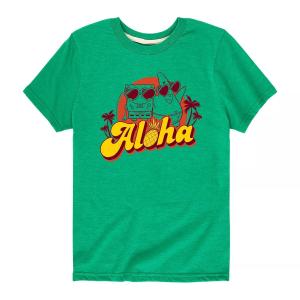 Футболка с рисунком «Губка Боб Алоха Патрик» для мальчиков 8–20 лет Nickelodeon