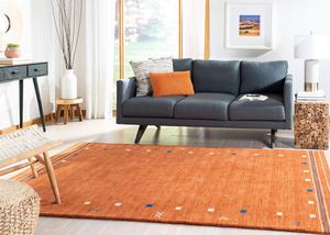 Ковер SAFAVIEH, 305 x 427 см, Himalaya Collection - , Rust, ручной работы богемный племенной стиль из шерсти, идеально для помещений с высокой проходимостью в гостиной, спальне (HIM563P)