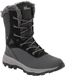 Зимние уличные ботинки Jack Wolfskin "EVERQUEST TEXAPORE SNOW HIGH W", водонепроницаемые и согревающие, цвет Phantom-Black