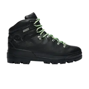 Мужские ботинки Timberland x Stussy с контрастной шнуровкой, черный