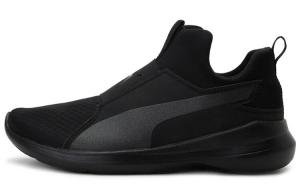 Кроссовки Rebel женские с низким верхом, черные Puma