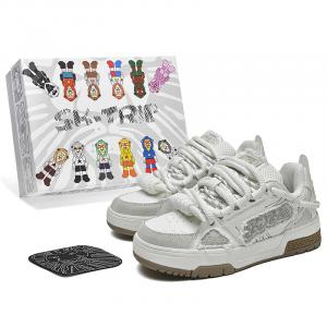 Кроссовки SK.Trip Skateboarding Unisex, белый/серый