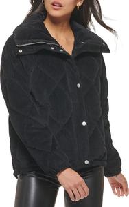 Женская куртка Levi's из стёганого вельвета с узором, черный