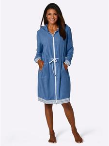 Witt Weiden Халат средне-голубого цвета с оттенком экрю