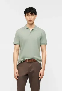 Однотонная рубашка поло Gap, Iceberg Green