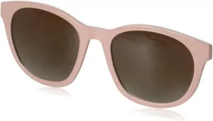 Женские солнцезащитные очки Emporio Armani EK4001C с клипсами для круглых оправ с диоптриями, Shiny Pink/Gradient Brown