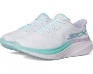 Кроссовки SKECHERS Performance Max Cushioning Arch Fit Areena Hands Free Slip-Ins, цвет White/Mint