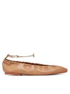 Балетки 251TCP150 Twinset, коричневый