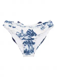 Плавки бикини с бантом MC2 Saint Barth Kids, белый