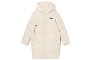 Letter Hooded Fitted Moderate Regular Edition Пуховик для женщин Kappa, bleached-011