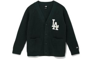 New Era MLB FW22 вязаный свитер мужской темно-зеленый