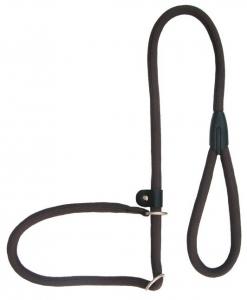 Нейлоновый круглый ошейник и поводок Freedog коричневого цвета 120x0,8 см, цвет коричневый