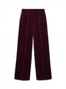 VERO MODA Брюки 'HANNA' с обычными складками спереди в красном цвете