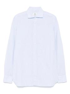 Рубашка в полоску Borrelli, синий