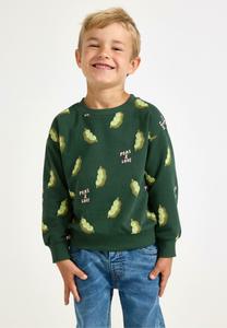 Толстовка Lindex Sweatshirt, Dark Dusty Green/Dark Green