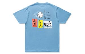 Футболка унисекс UNDEFEATED, светло-голубой