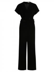 Комбинезон CARTOON Jumpsuit mit Raffung, черный