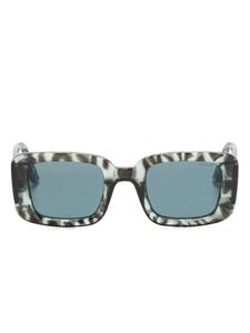 Komono солнцезащитные очки Avery в прямоугольной оправе, синий