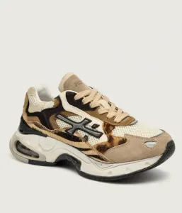 Кроссовки SHARKYD Premiata, коричневый