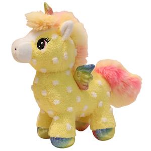 Плюшевая кукла Sunshine Rainbow Pony высотой 25см/30см MLING, желтый