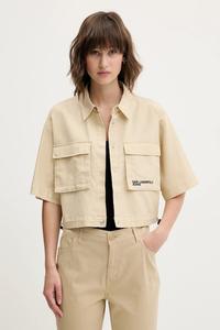 Рубашка Karl Lagerfeld Jeans, бежевый