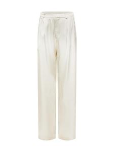 Брюки свободного кроя A LOT LESS EVE, от белого