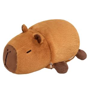 Капибара Пеликан Двусторонняя трансформирующаяся плюшевая кукла 25см/30см высота Small bubble