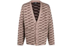 Свитер мужской коричневый Balenciaga, коричневый