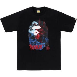 Футболка с принтом A BATHING APE, черный