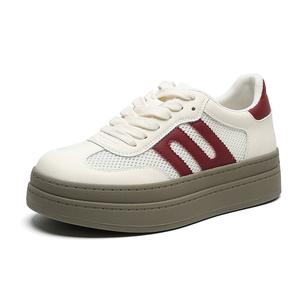 HUANAI Женские лоу-топ скейтборд кроссовки Red, цвет Red