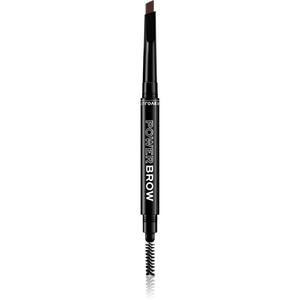 Makeup Revolution, Карандаш для бровей Relove Power Brow с кисточкой оттенок Гранит 0,3 г