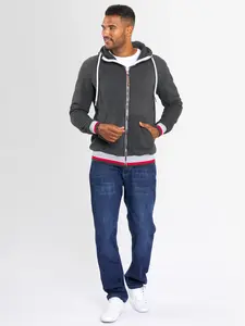 Толстовка Alessandro Salvarini "ASRevellio" с большим капюшоном, серый