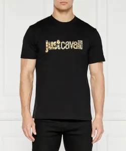 Футболка Regular fit Just Cavalli, черный