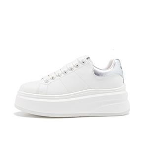 Низкие женские кроссовки SAFIYA, Beige Silver