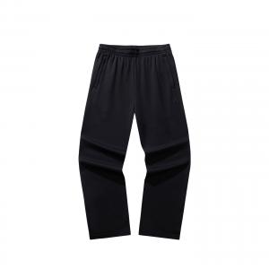 ANTA Спортивные штаны из трикотажной ткани мужские базовые black