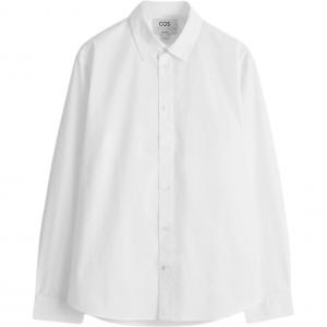 COS Мужская белая рубашка