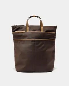 Женский портфель для ноутбука 13 с застежкой-молнией Parfois, темно-коричневый