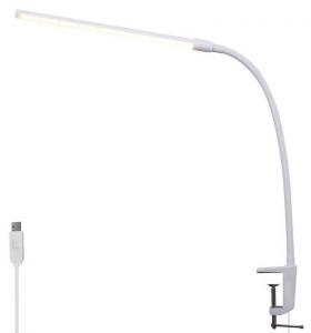 Светодиодная настольная лампа Nettlife Claus II, белый - пластик - 7 x 7 x 81 см