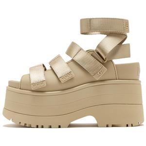 UGG Сандалии на платформе GoldenRise, женские, цвета горчицы