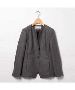 шерстяной пиджак из шамбре