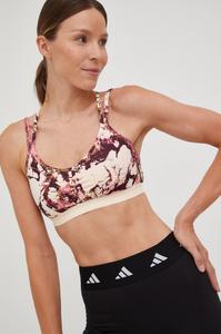 Спортивный бюстгальтер Yoga Essentials Studio adidas Performance, бежевый